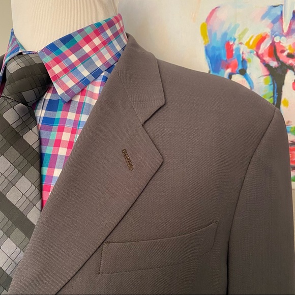 Armani Collezioni Men Sport Coat Blazer Jacket 42R - Picture 3 of 11